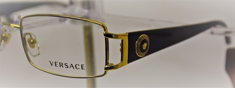 Versace frames on display in our office